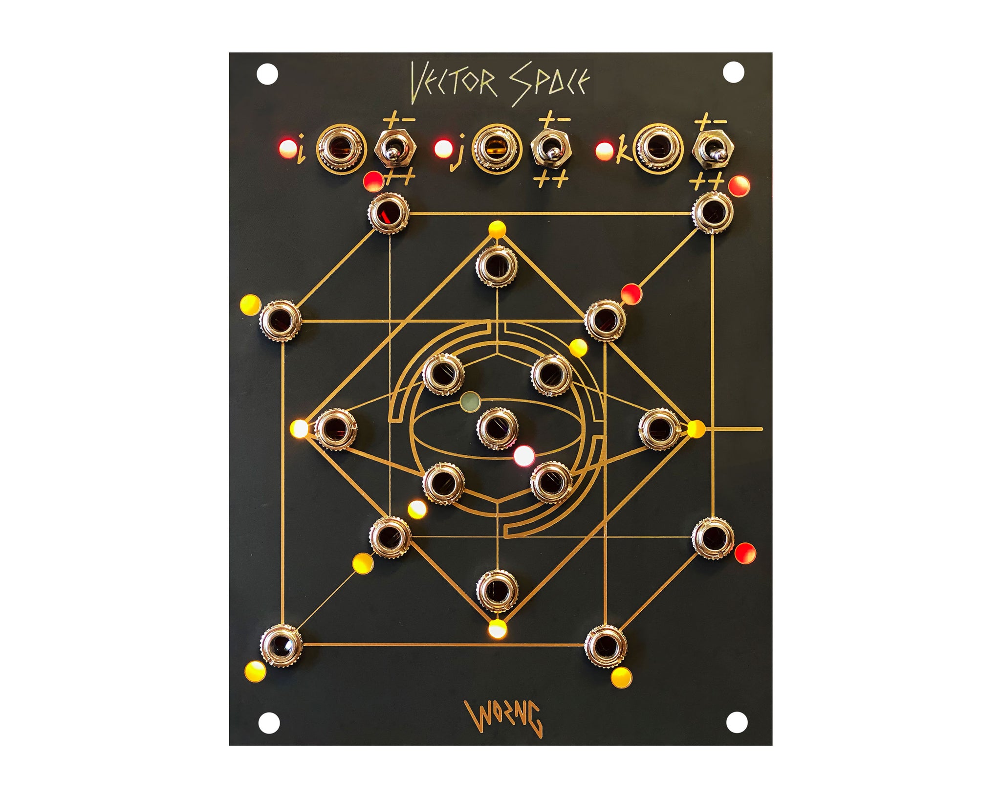 Worng Vector Space Complex Three Dimensional Mixer – Found Sound