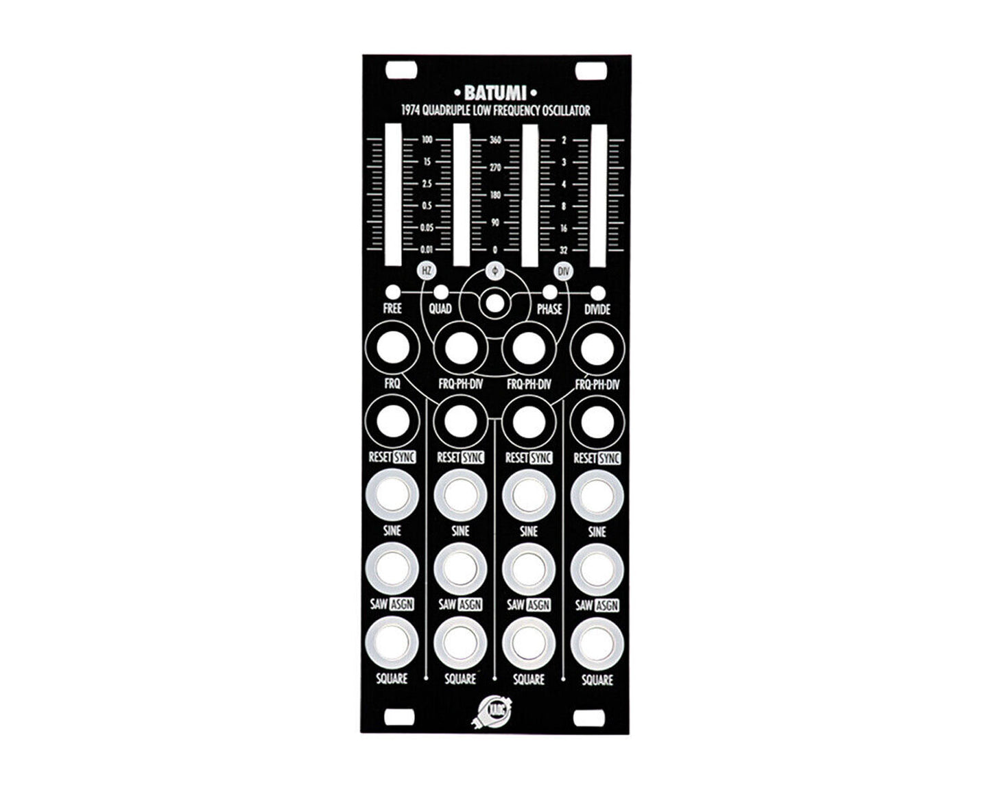 XAOC Devices BATUMI Replacement Panel - Black