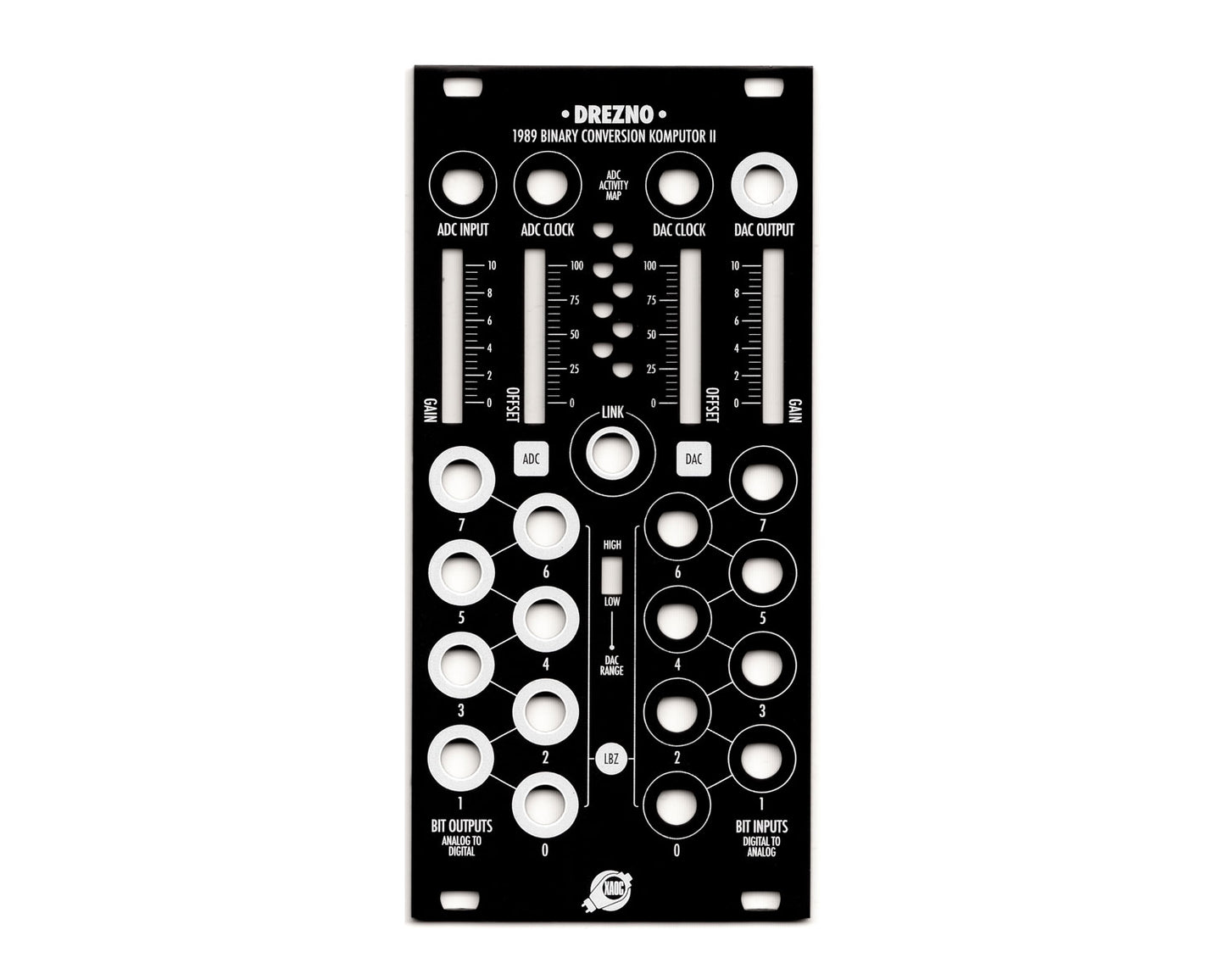 XAOC Devices DREZNO II Replacement Panel - Black