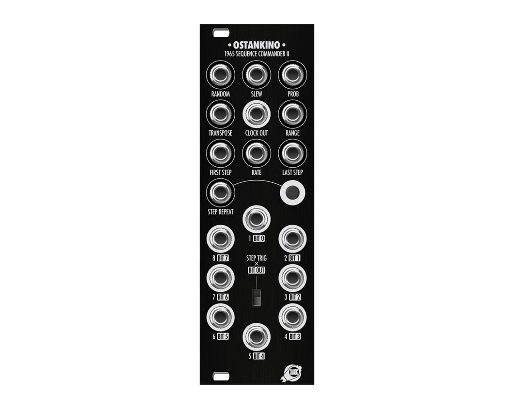 XAOC Devices OSTANKINO II Replacement Panel - Black