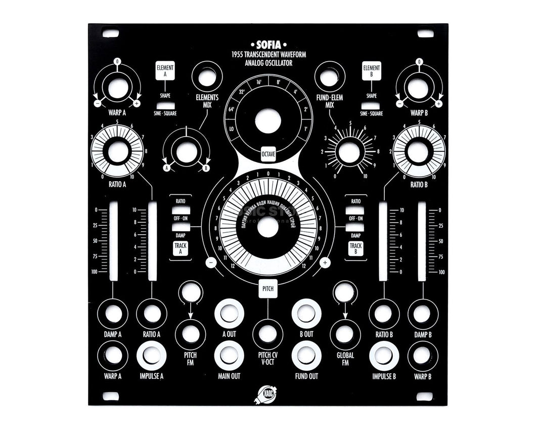 XAOC Devices SOFIA Replacement Panel - Black