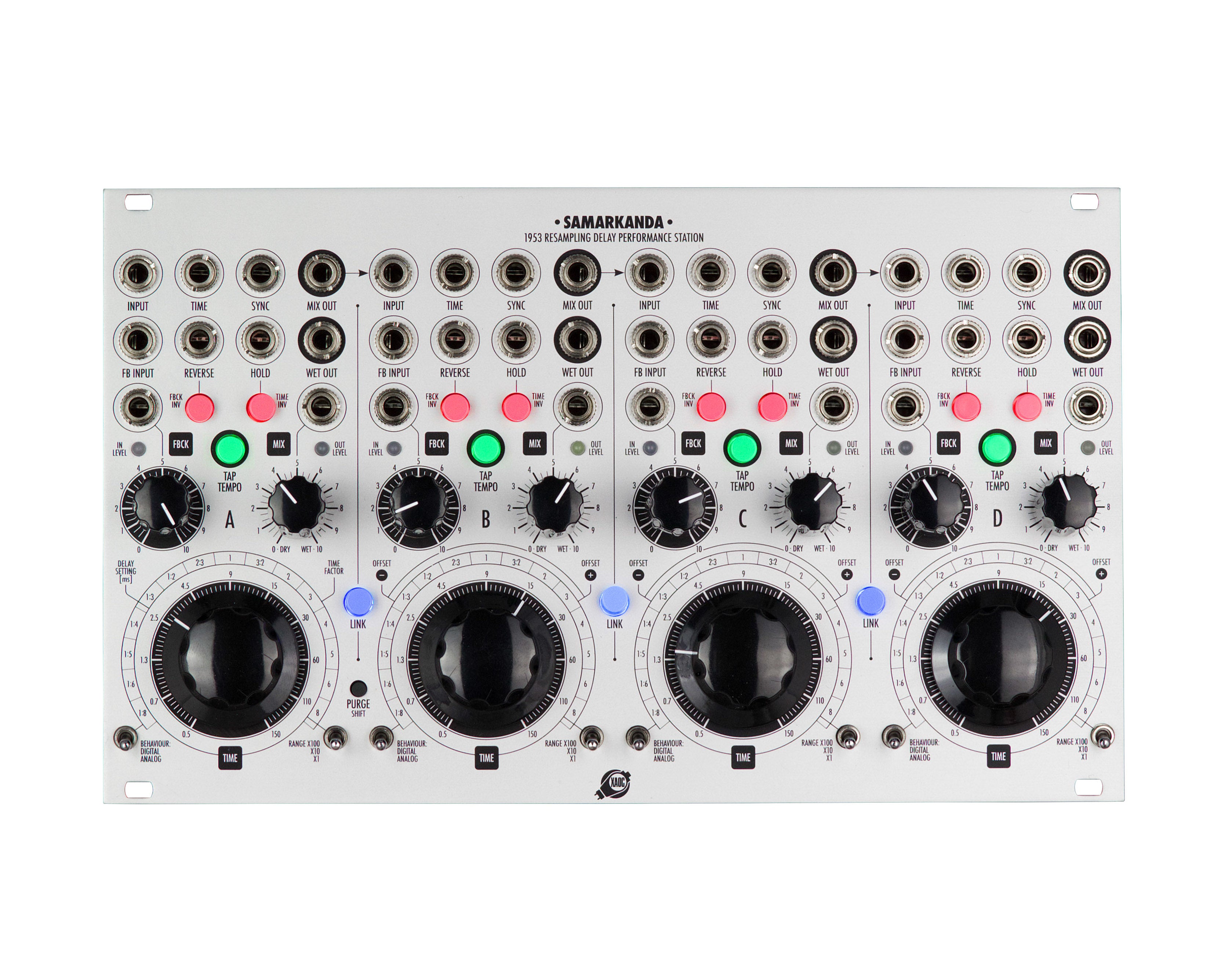 XAOC Devices Samarkanda Resampling Delay Performance Station