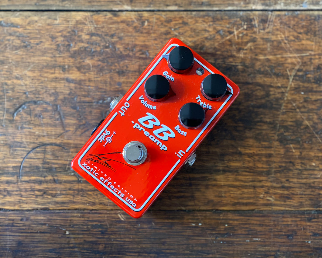 Xotic Intros Timmons Signature Model BB Preamp | Vintage