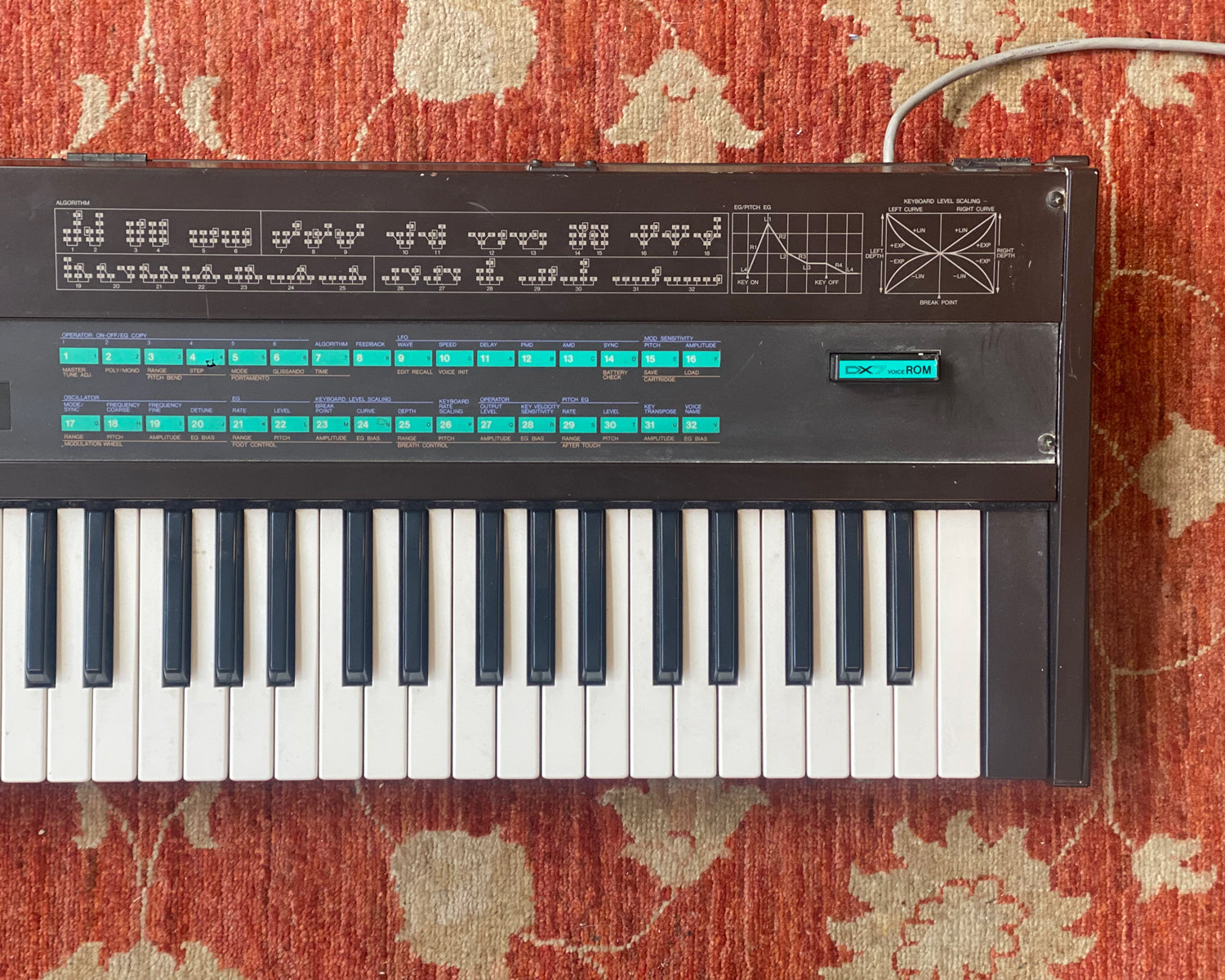 YAMAHA DX7 w/ ROM Card – Found Sound