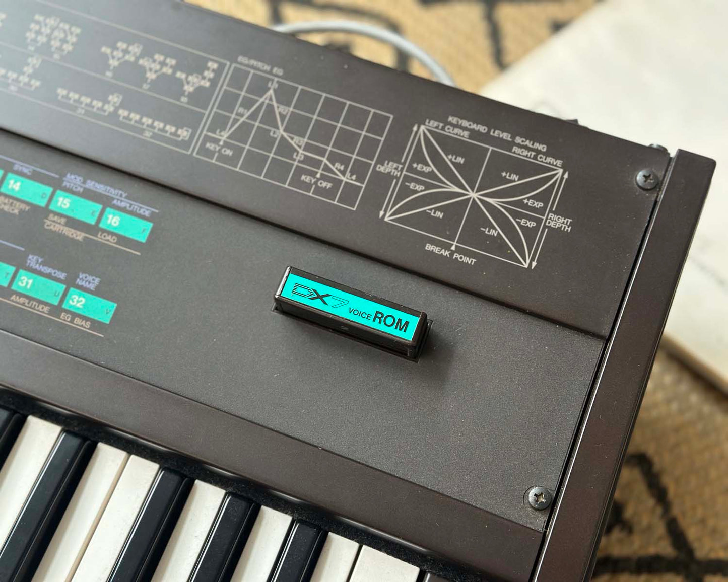 YAMAHA DX7 Digital Programmable Algorithm Synthesiser