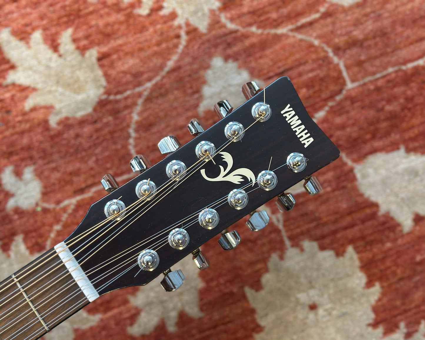 YAMAHA FGX-413SC-12 12-String Acoustic w/ Pickup & HSC