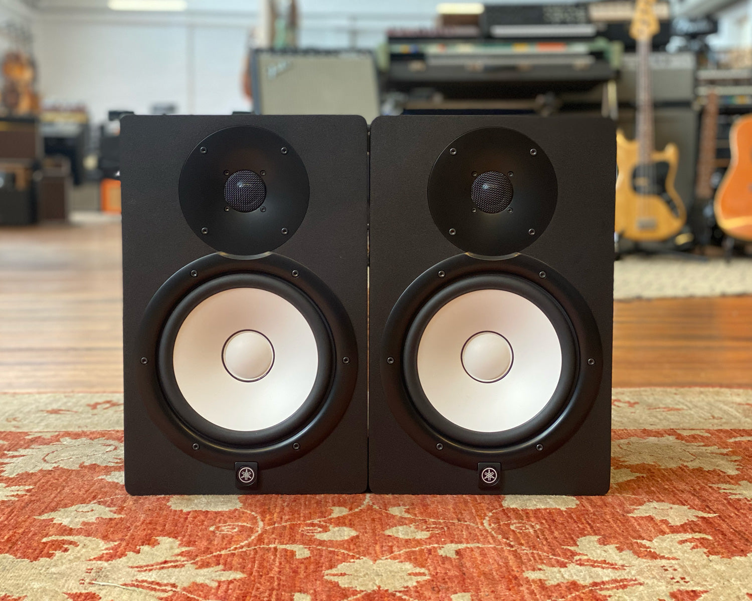 YAMAHA HS8 ペア Yamaha HS 8 hvítir PAR | Hljóðfærahúsið