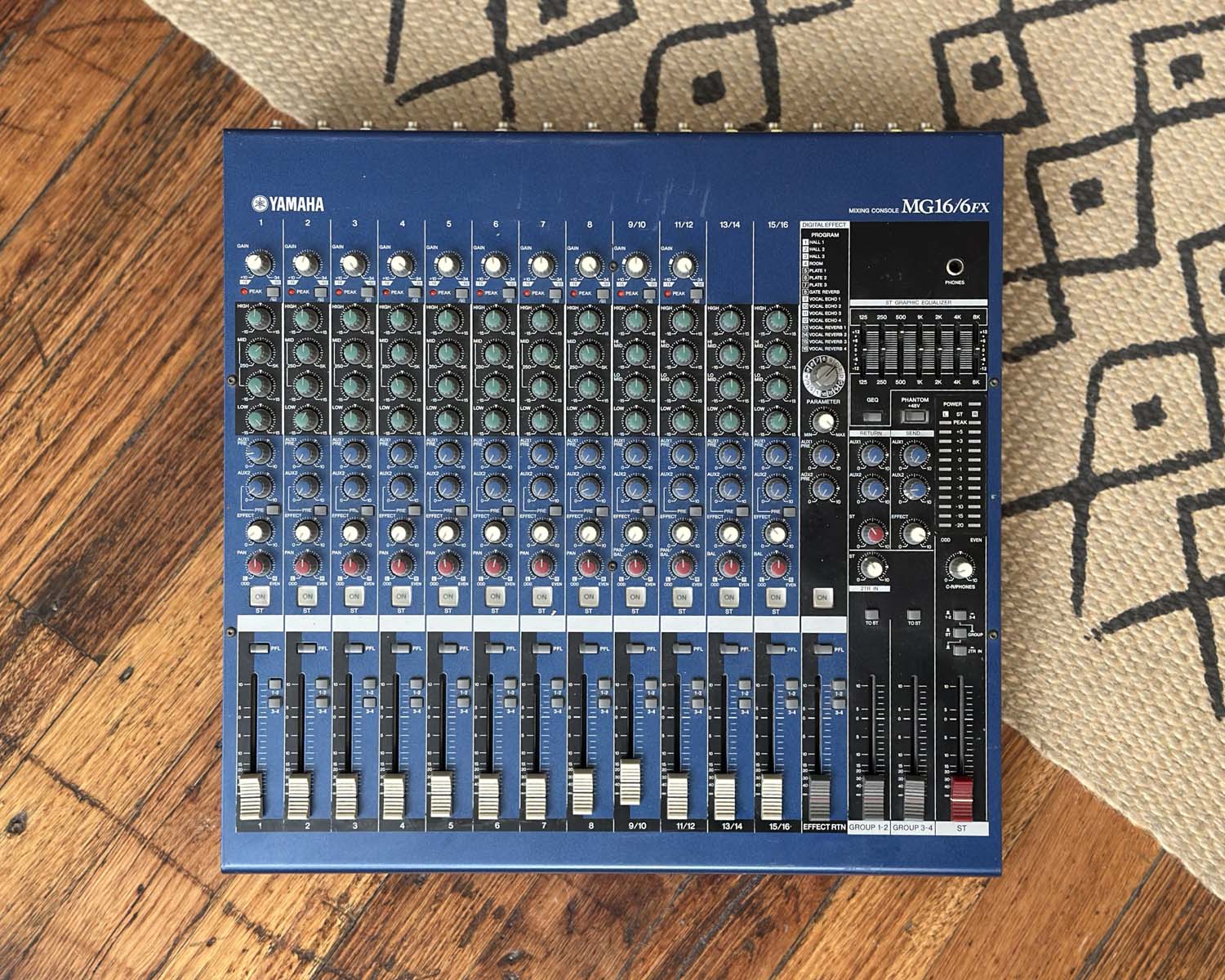 YAMAHA MG16/6FX 16 Channel Analogue Mixing Console – Found Sound