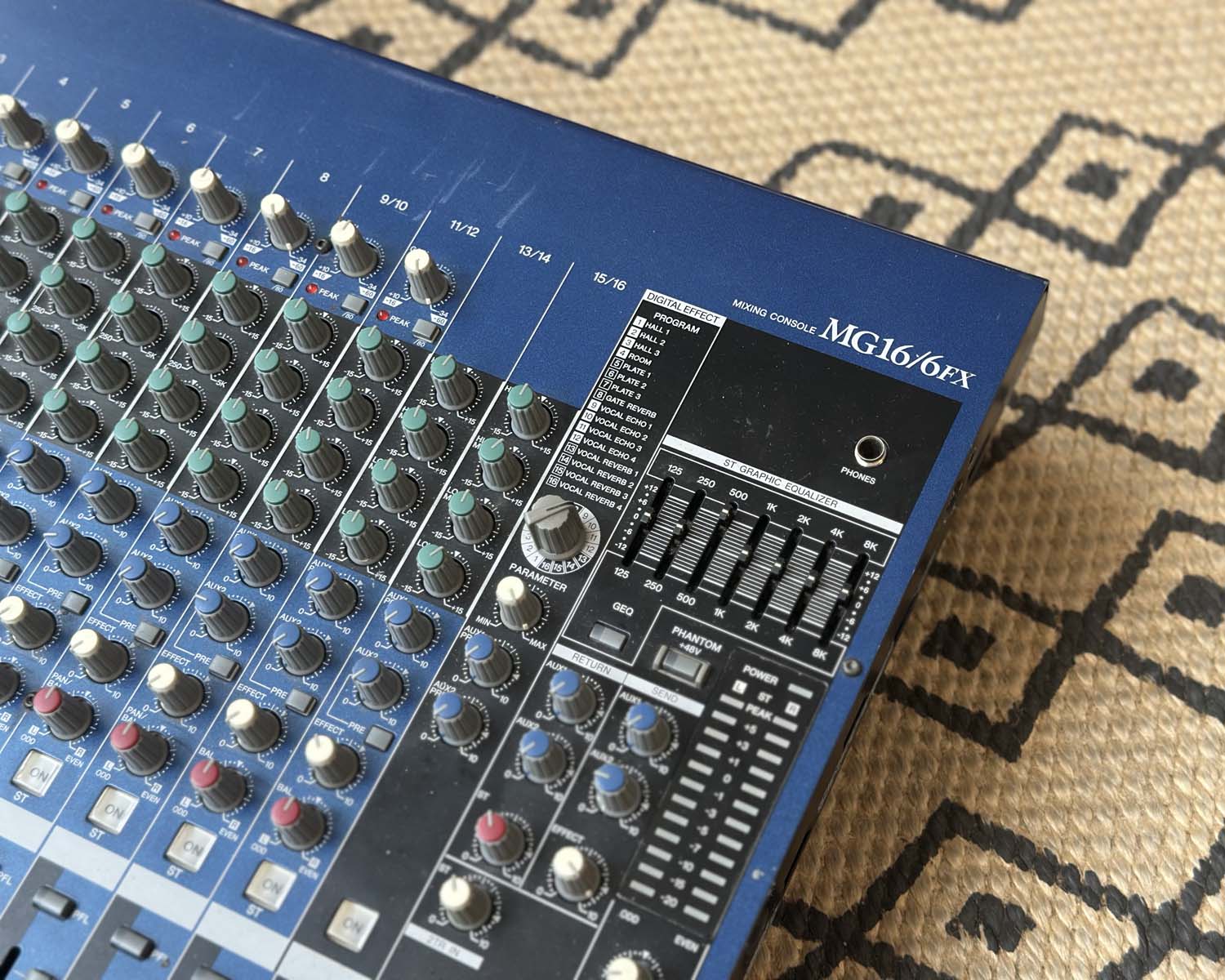 YAMAHA MG16/6FX 16 Channel Analogue Mixing Console – Found Sound