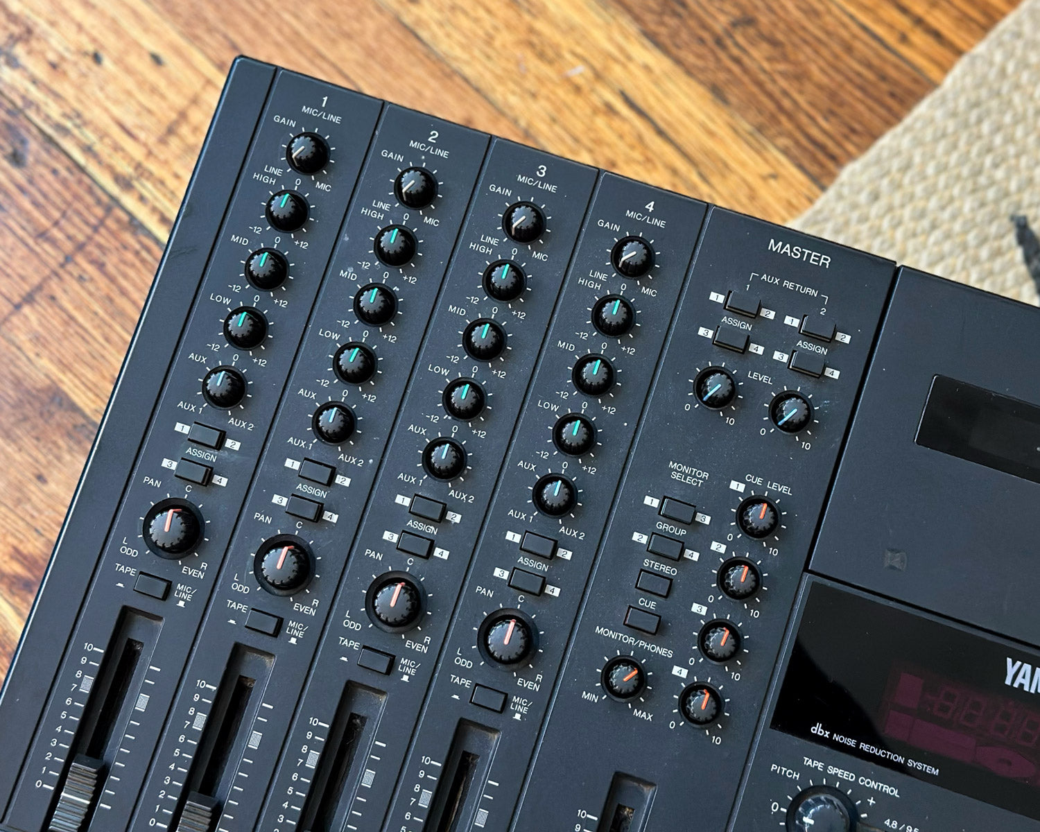 YAMAHA MT4X 4トラックレコーダー YAMAHA MT4X Multitrack Cassette Tape Recorder 4-Track AC100V Used