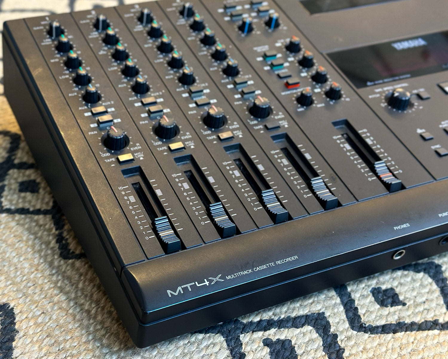 YAMAHA MT4X 4トラックレコーダー YAMAHA MT4X Multitrack Cassette Tape Recorder 4-Track AC100V Used