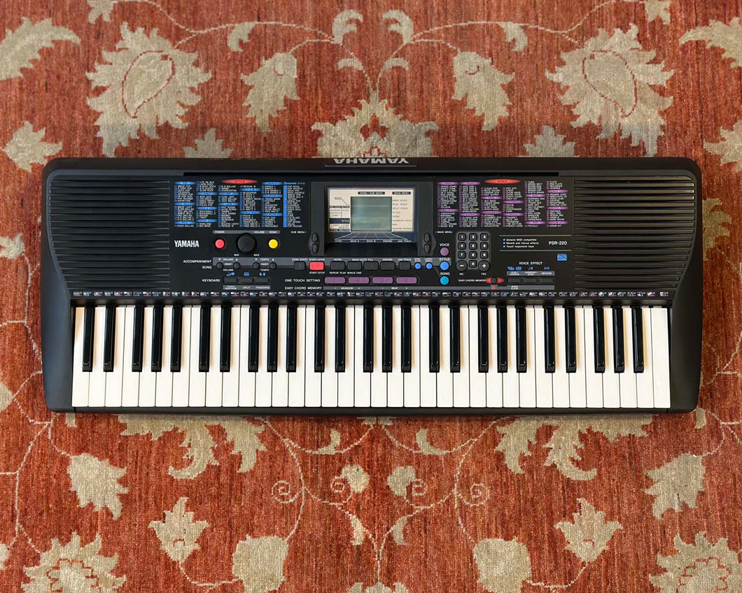 YAMAHA PSR-220 Portatone Digital Keyboard