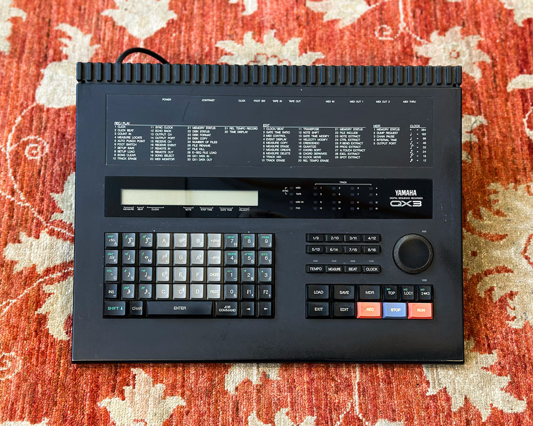 YAMAHA QX3 Digital Sequence Recorder – Found Sound