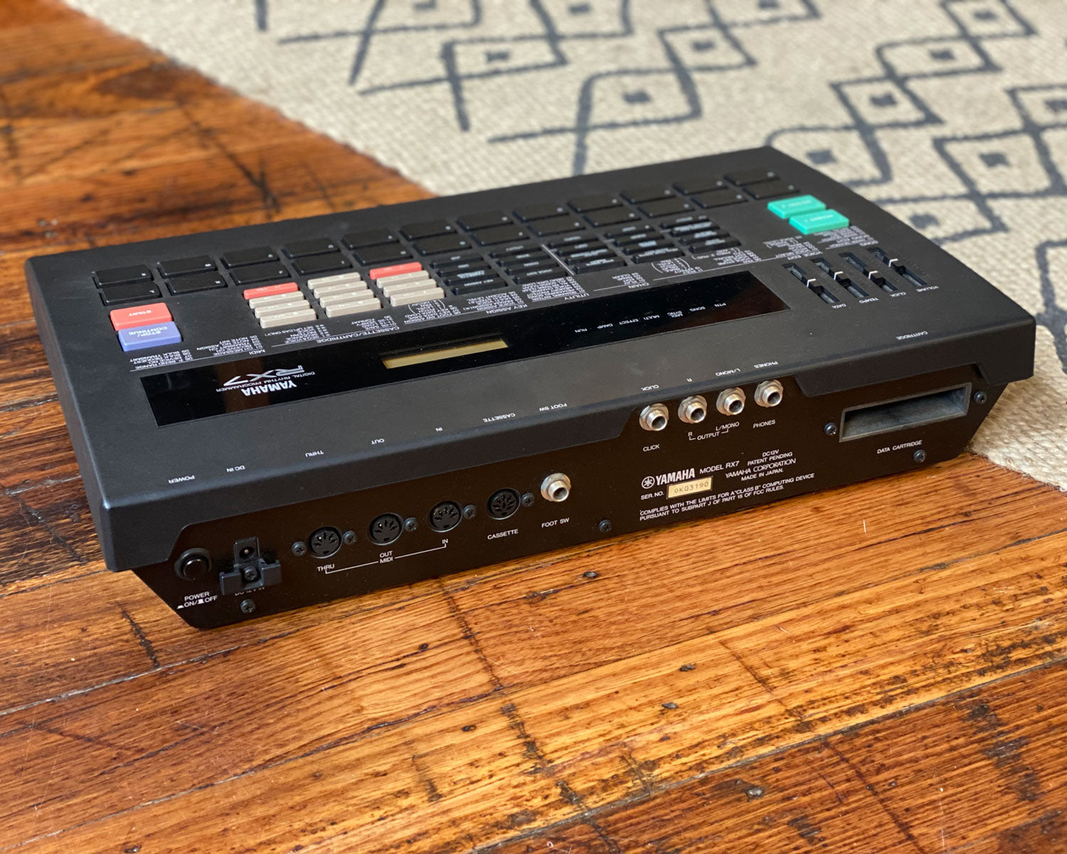 YAMAHA RX7 Digital Rhythm Programmer – Found Sound