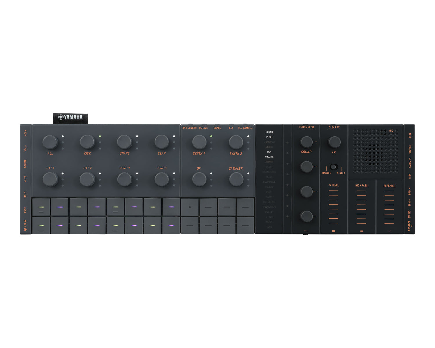 完全動作品 YAMAHA SEQTRAK Black YAMAHA SEQTRAK - Black – Found Sound