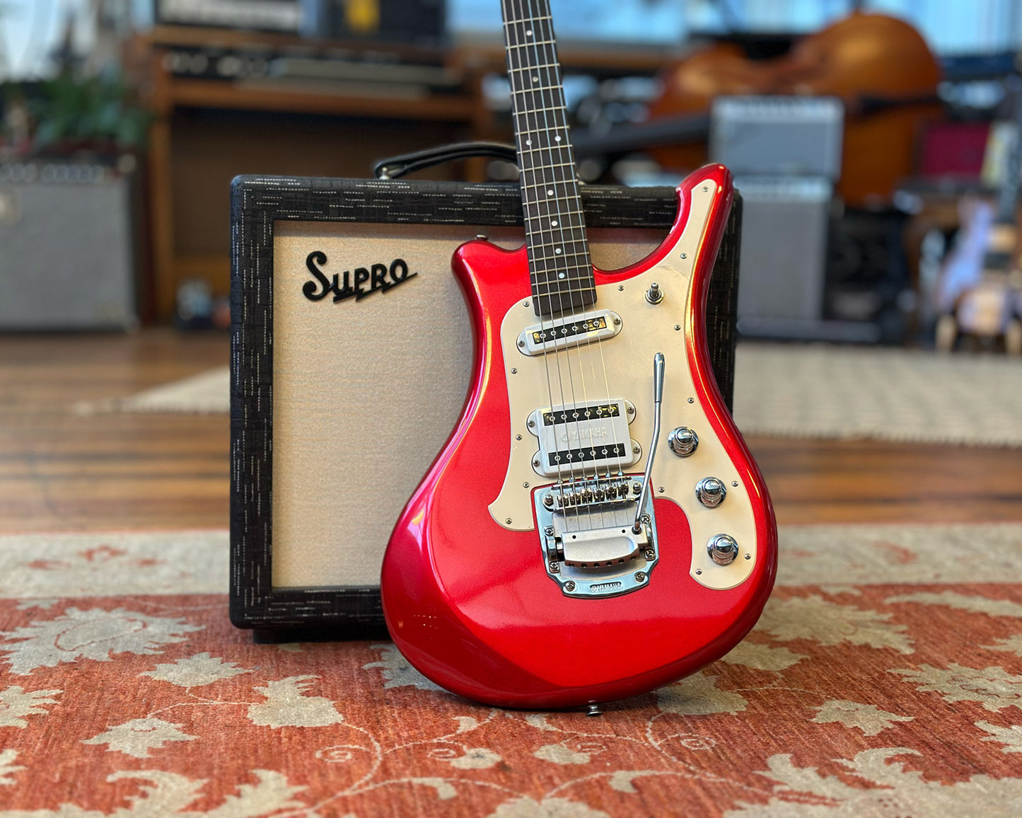 2005 YAMAHA SGV 300 Flying Samurai Electric Guitar Metallic Red