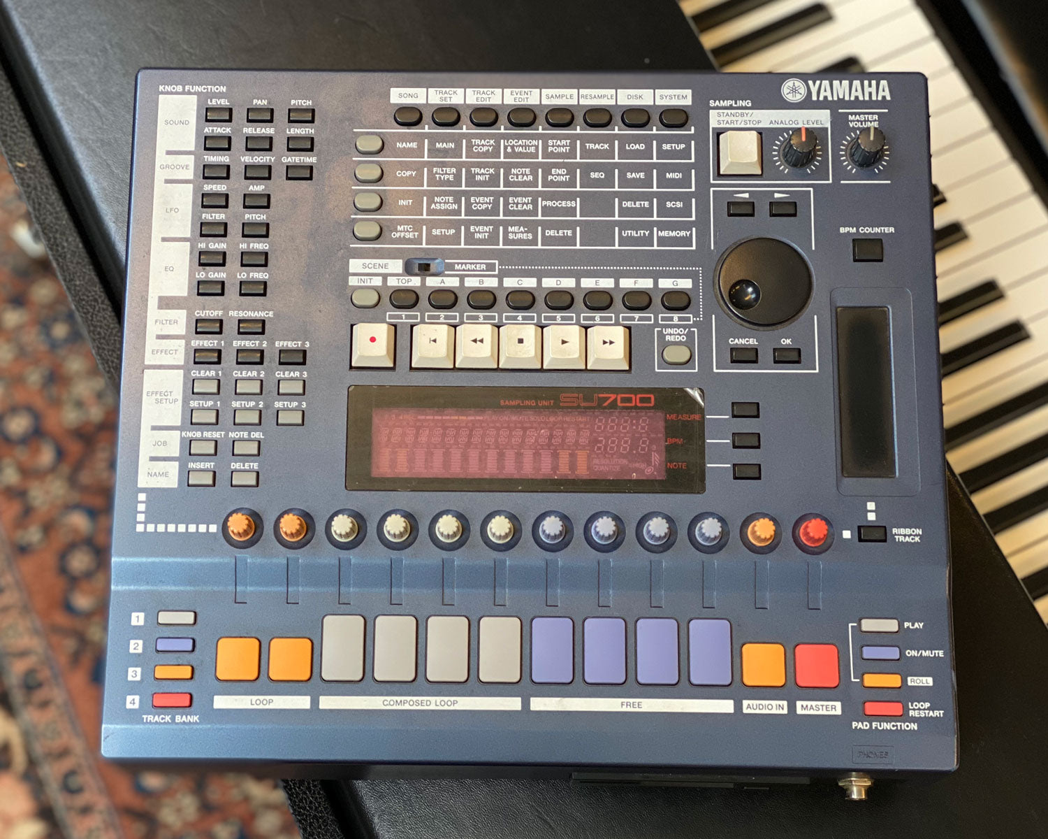 YAMAHA SU-700 Sampler Sequencer Workstation – Found Sound