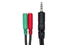 Load image into Gallery viewer, Hosa Technology YMM-108 Headset/Mic Breakout Cable
