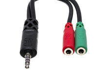 Load image into Gallery viewer, Hosa Technology YMM-108 Headset/Mic Breakout Cable
