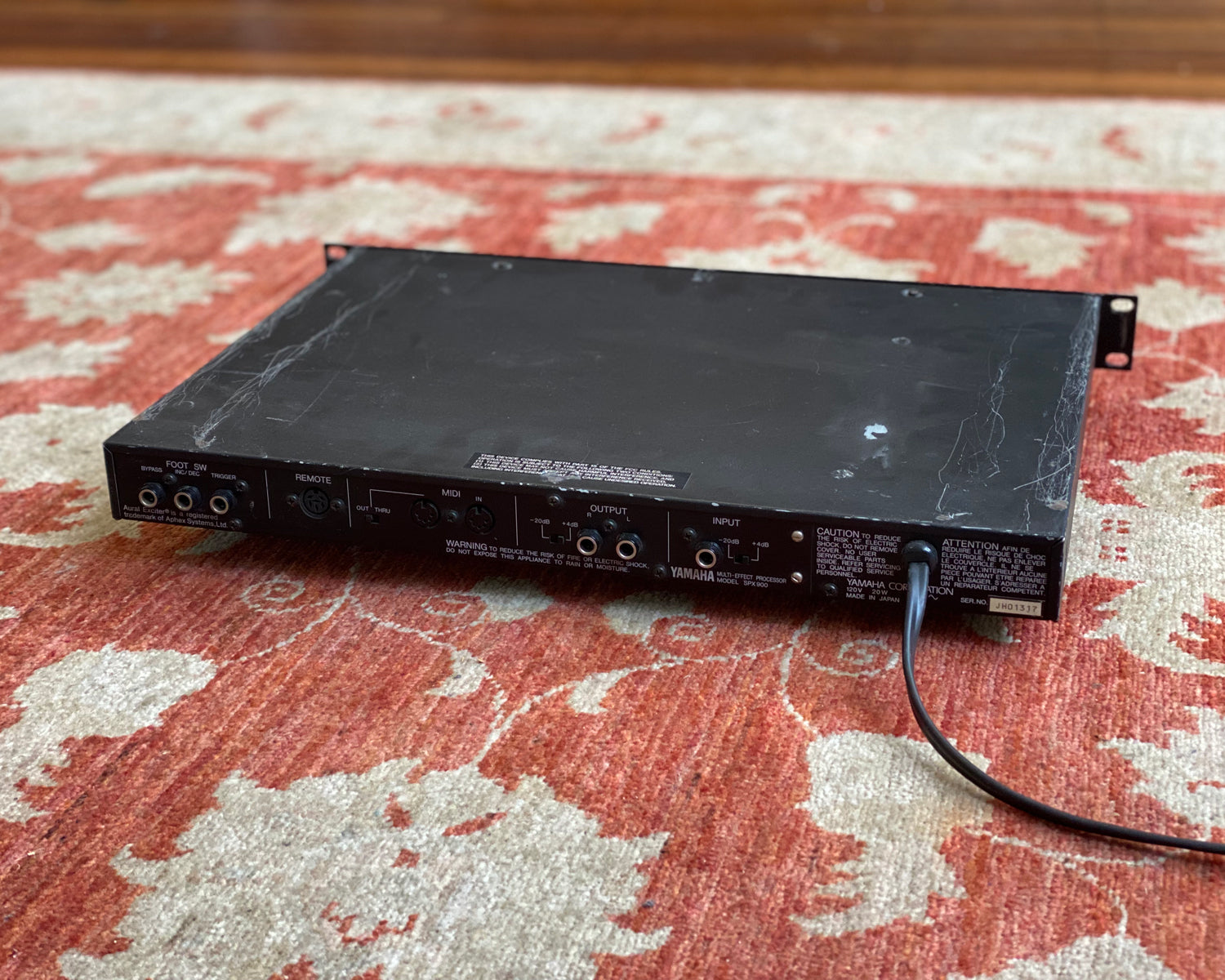 YAMAHA SPX900 動作確認済 公式通販 マルチエフェクター Yamaha Yahoo