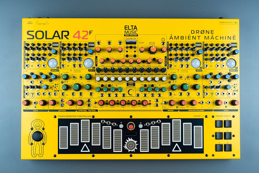 ELTA Music SOLAR 42F Maize Yellow Microtonal Drone Ambient Machine