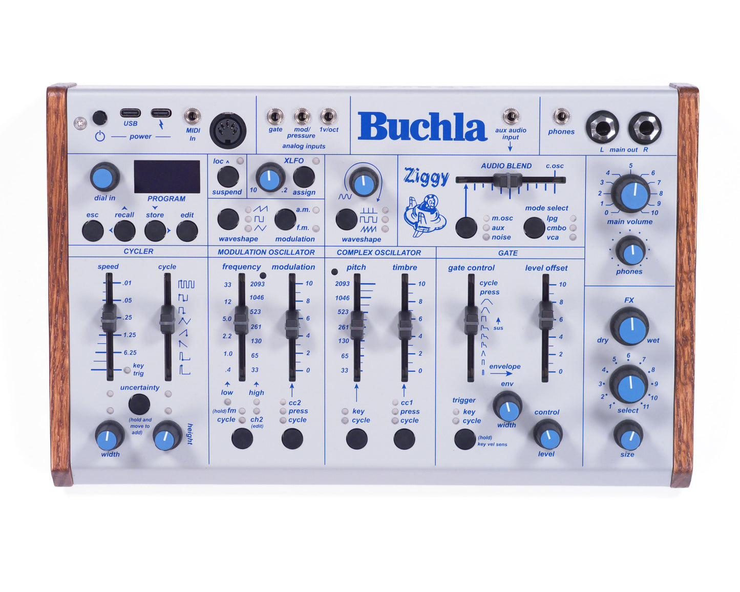 Buchla Ziggy Analog Desktop Synthesiser