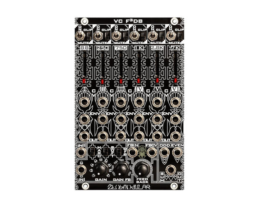 Żłob Modular F3DB Eurorack Fixed Filter Bank Module