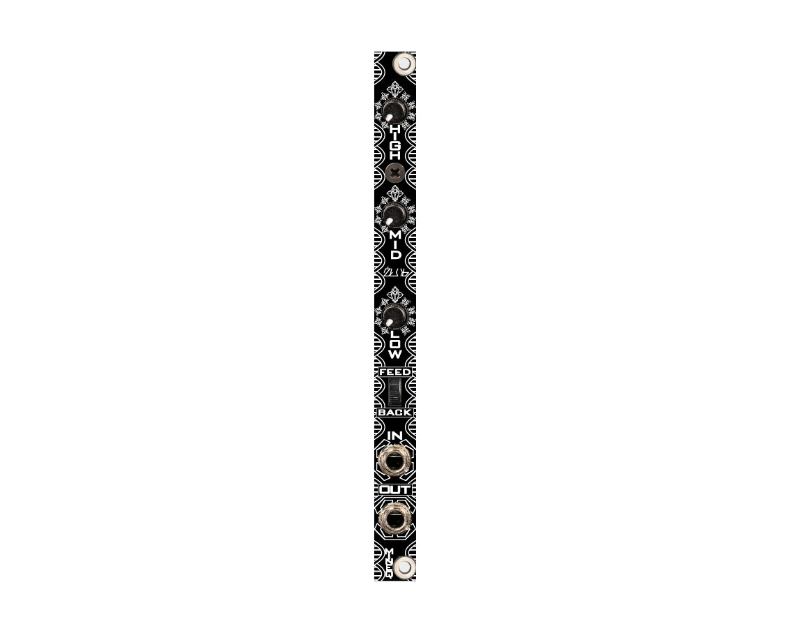 Żłob Modular Mineq Eurorack 3 Band EQ Module