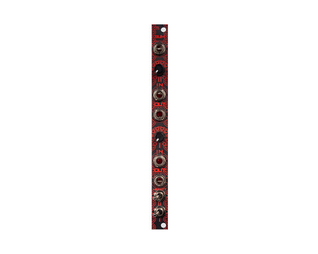 Żłob Modular Miniatt Eurorack Dual Mute Attenuator Module