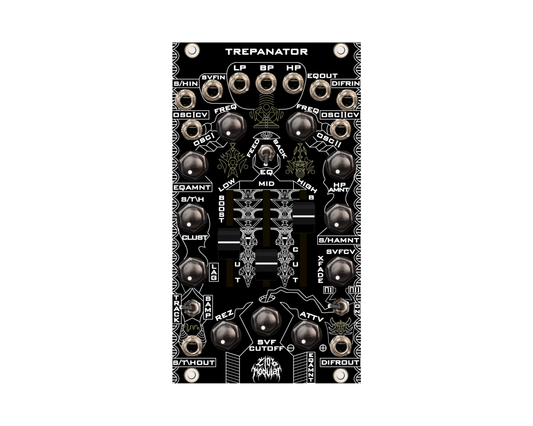 Żłob Modular Trepanator Experimental Synth Voice Module