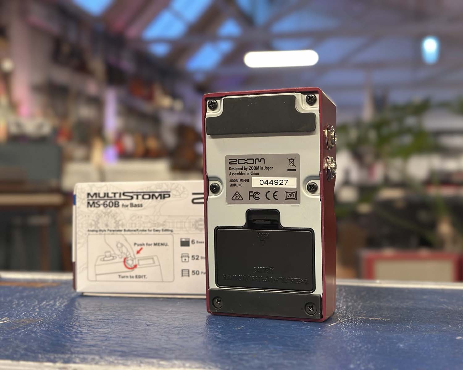 Zoom MS-60B MultiStomp for Bass – Found Sound