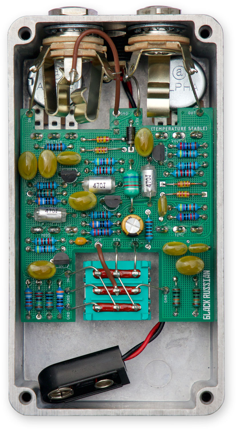 Dazatronyx Black Russian Fuzz Pedal