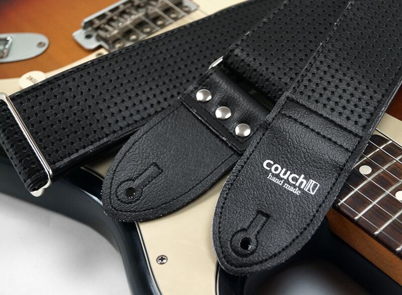 Couch Straps Vintage Black VW Guitar Strap