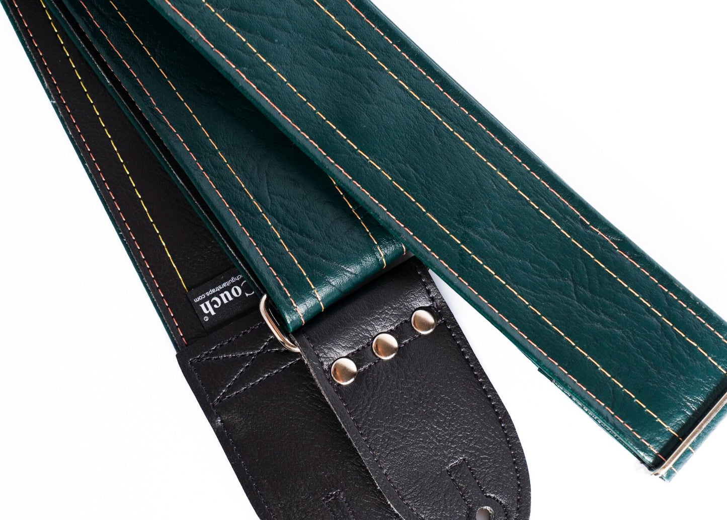 Couch Straps Vintage Sapphire Green Cadillac Sunburst Guitar Strap