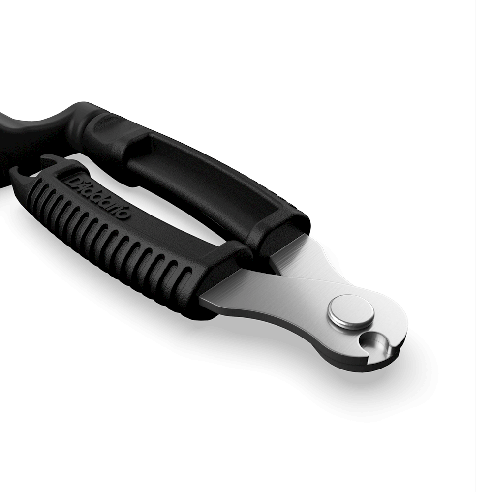 D'Addario Pro-Winder Black String Winder, Cutter, & Bridge Pin Puller