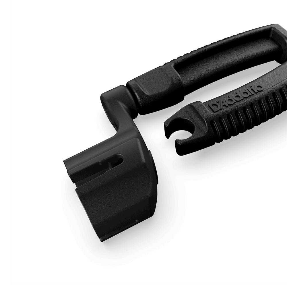 D'Addario Pro-Winder Black String Winder, Cutter, & Bridge Pin Puller