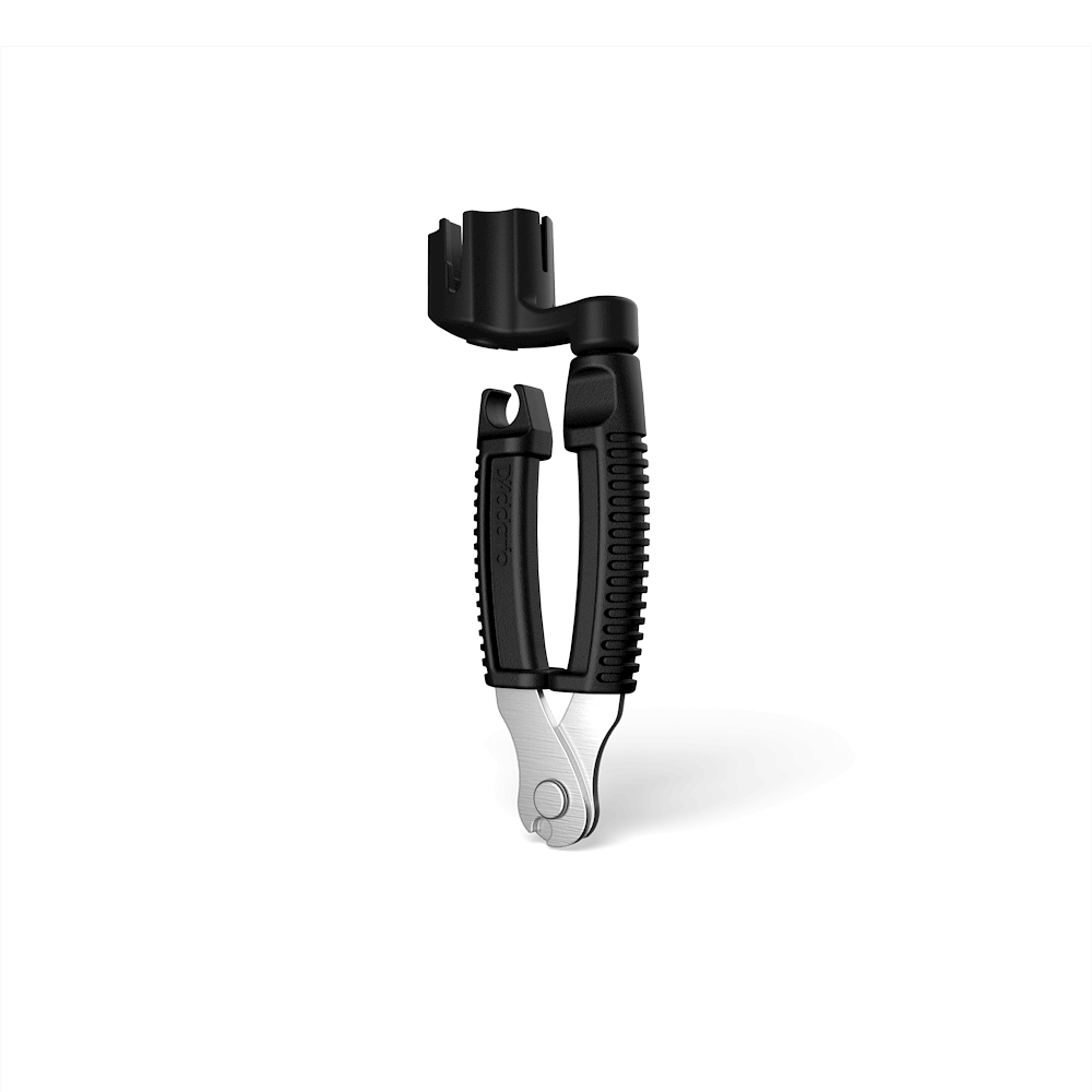 D'Addario Pro-Winder Black String Winder, Cutter, & Bridge Pin Puller