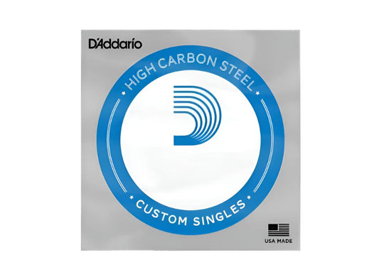 D'Addario PL010-5 Plain Steel Guitar Single String, .010 5-pack