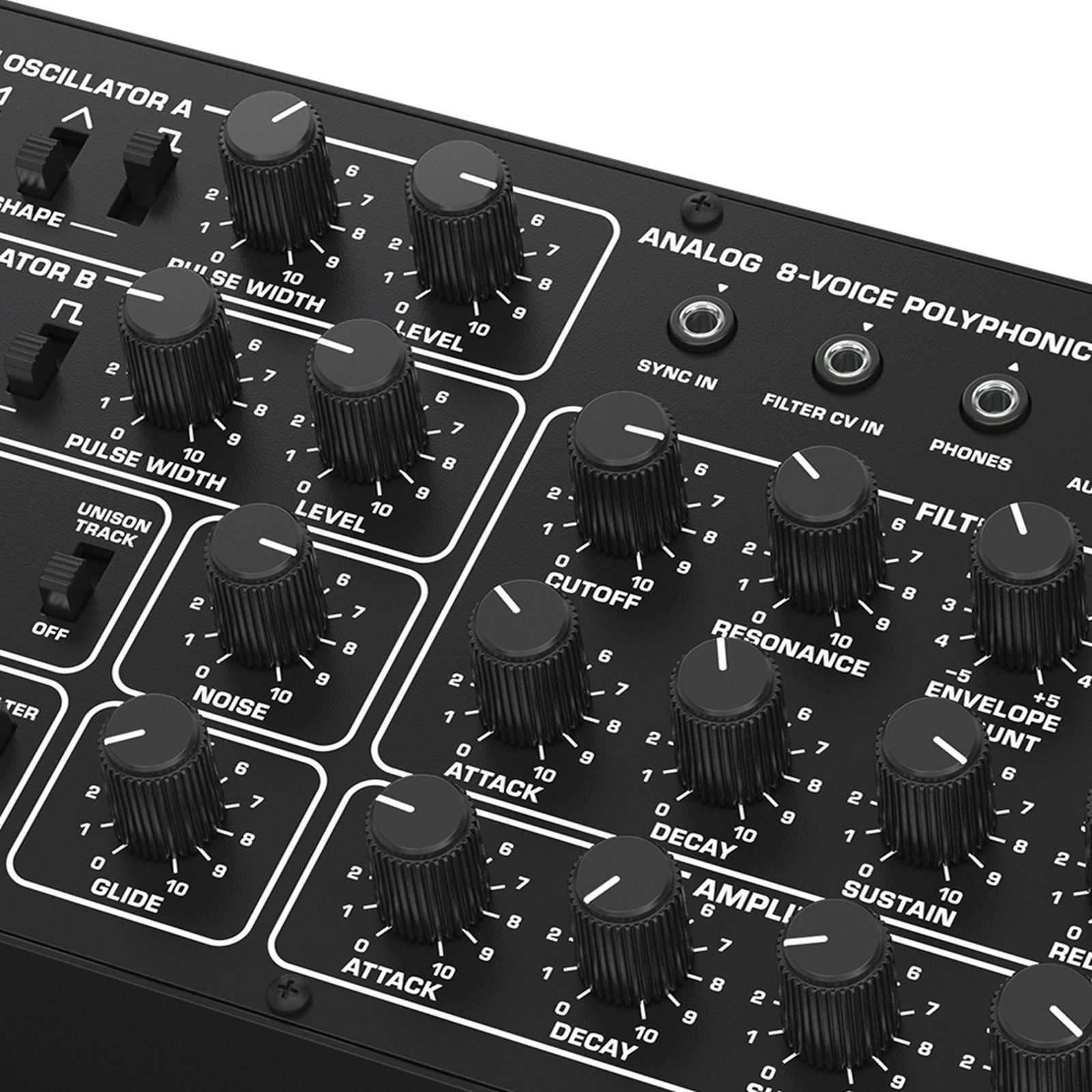 Behringer PRO800 Analogue 8 Voice Polyphonic Synth Found Sound