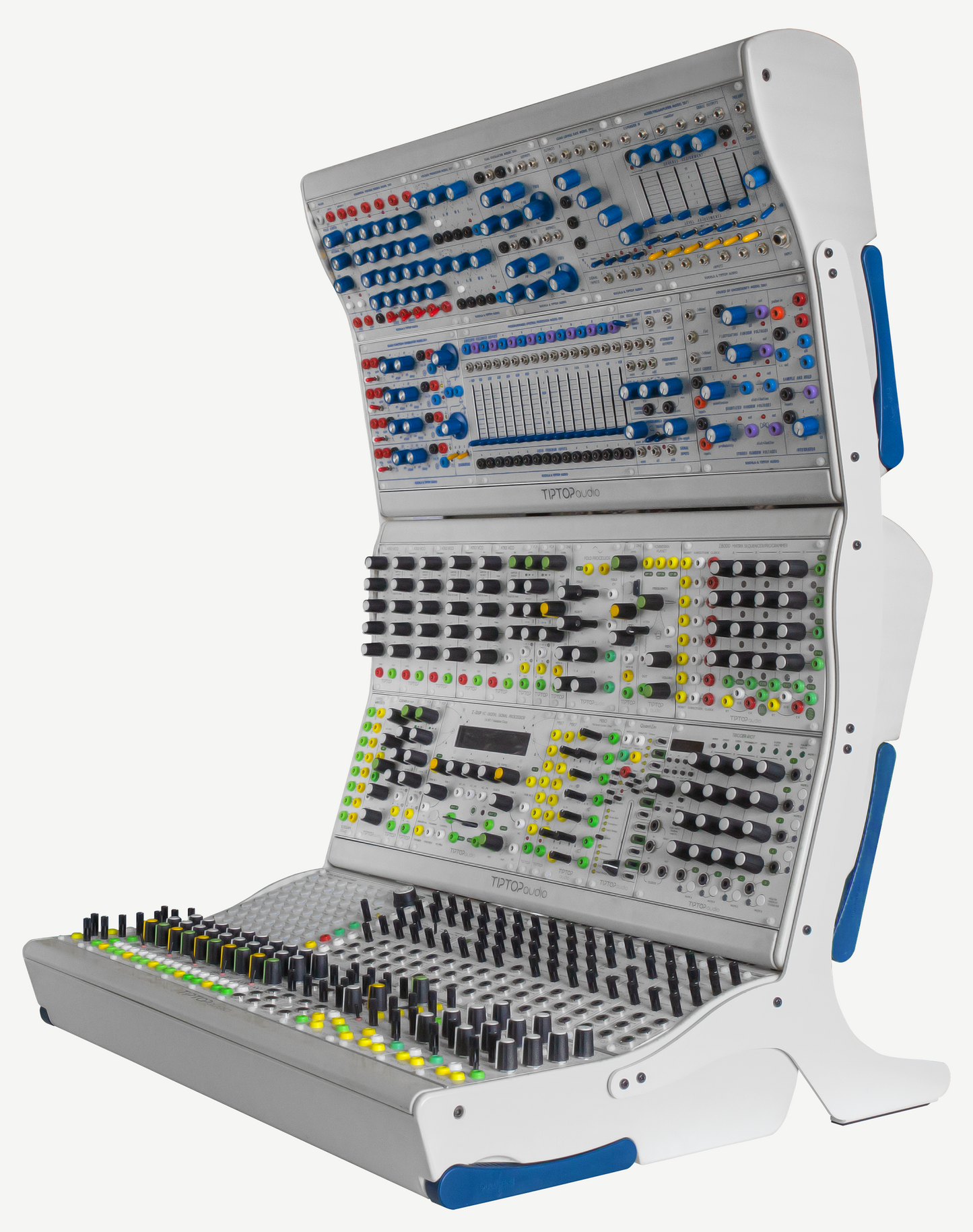 Tiptop Audio Mantis 3 Tier Studio Brackets Kit - White