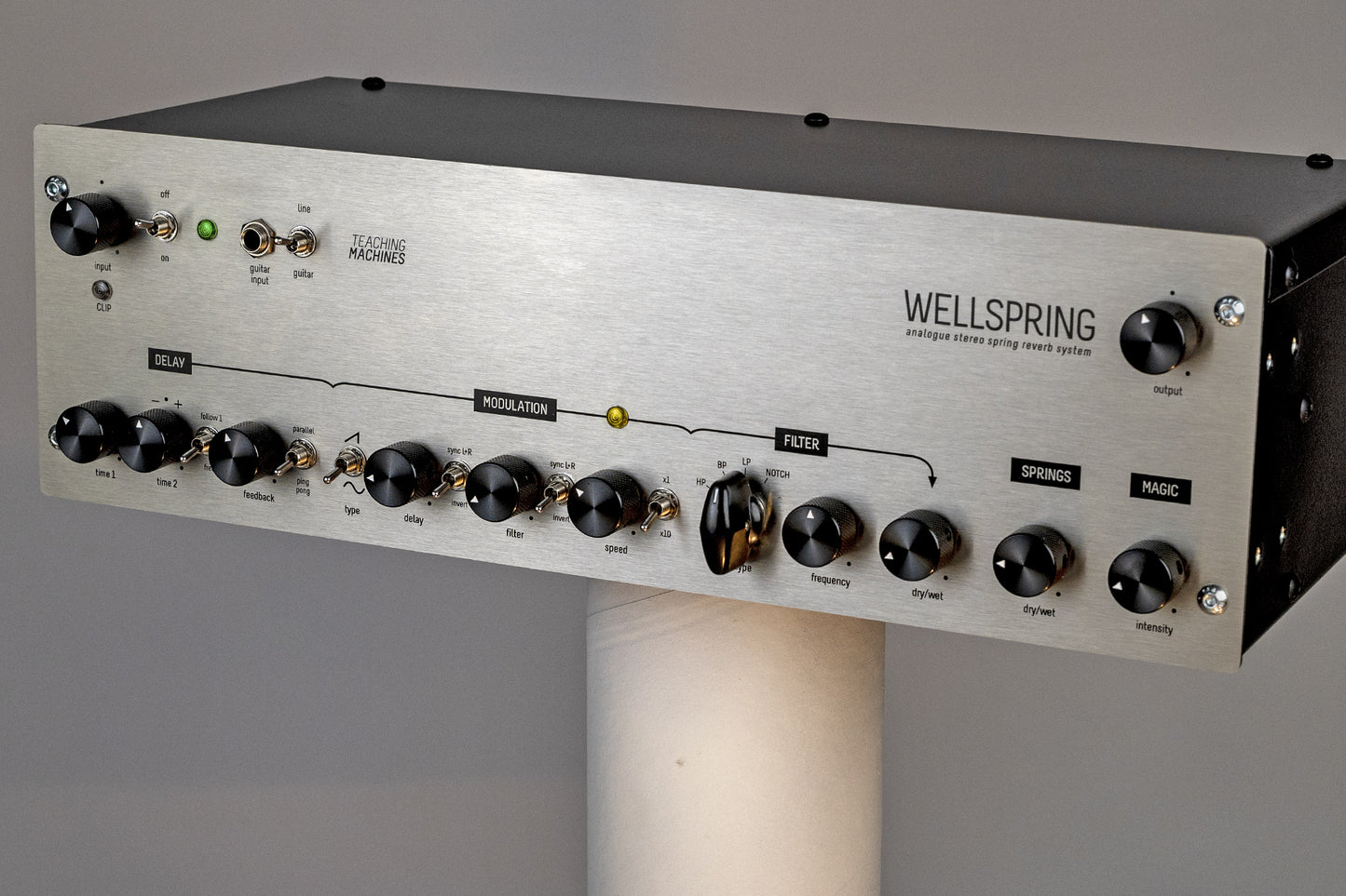 Teaching Machines Wellspring Stereo Spring Reverb Machine