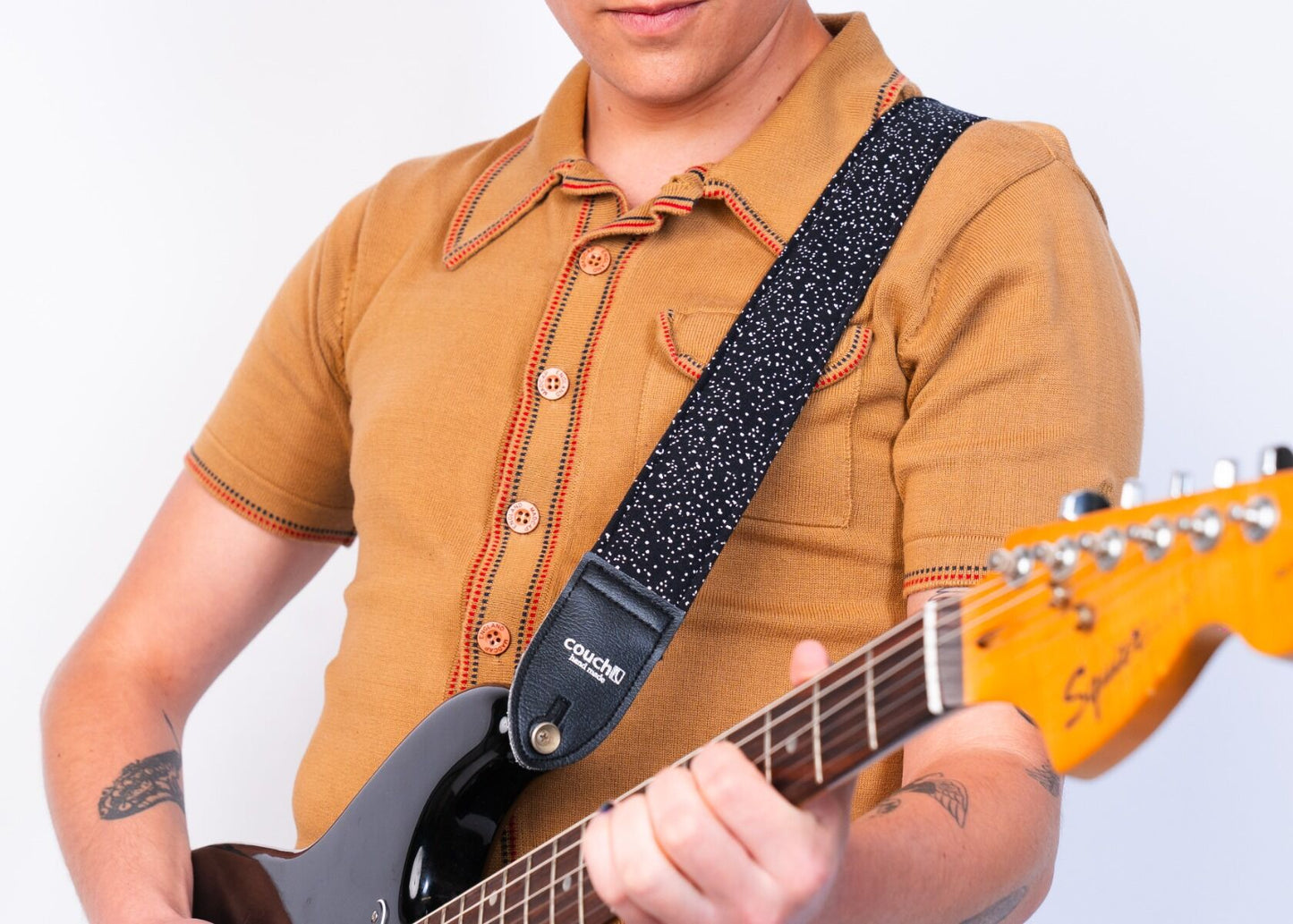 Couch Straps Minimalist Cosmos Galaxy Stars Guitar Strap