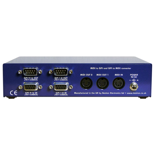 Kenton GPMX-16 bi-directional MIDI to GPI and GPI to MIDI converter