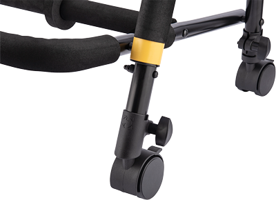 Hercules GS523B Plus Multi-Guitar Rack with Add-on Castors
