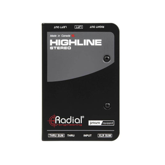 Radial Highline Passive Stereo Line