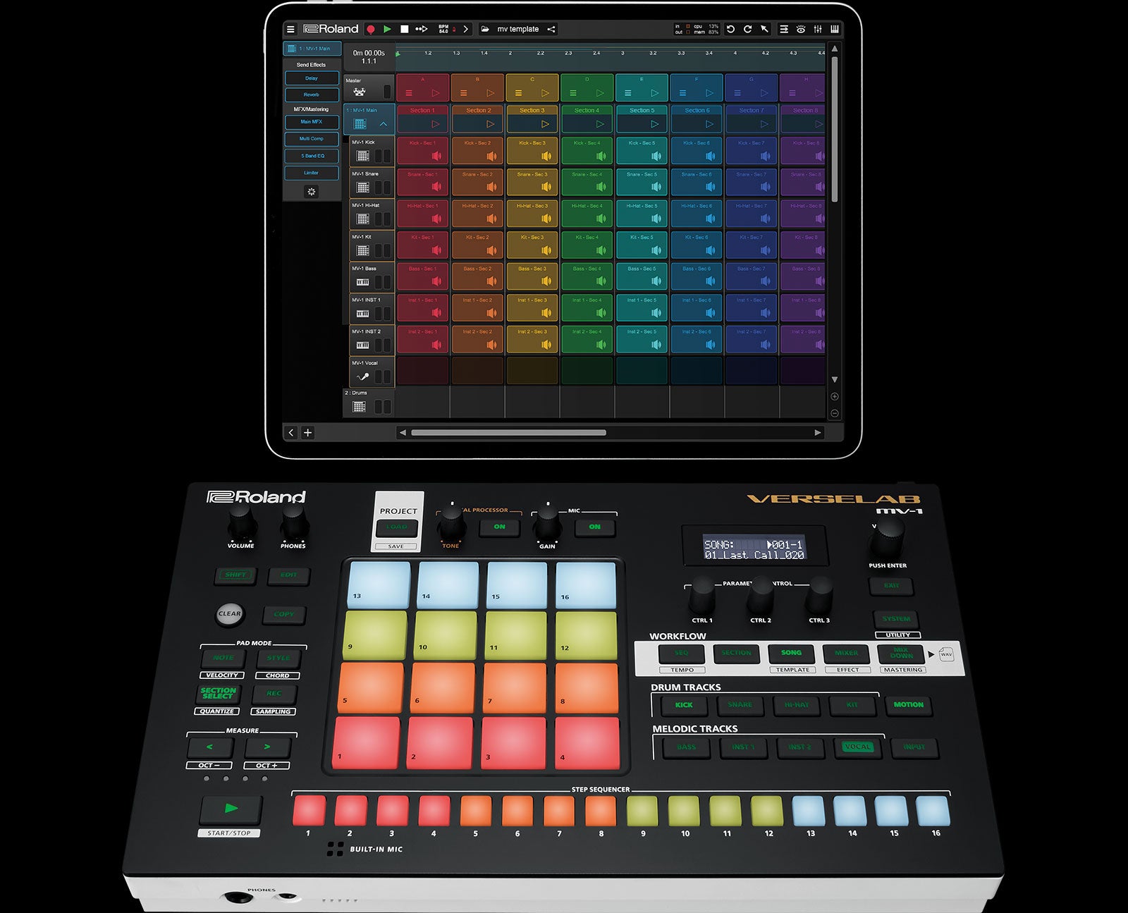 Roland MV-1 Verselab Music Workstation – Found Sound