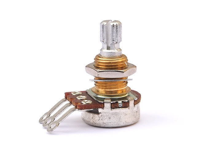 Bourns 500K PDB181 Audio Taper Split Shaft Mini Potentiometer