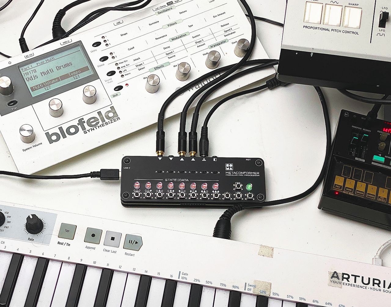 Soma Laboratory Metaconformer Modular Midi Processor/simplexFM Synthesizer