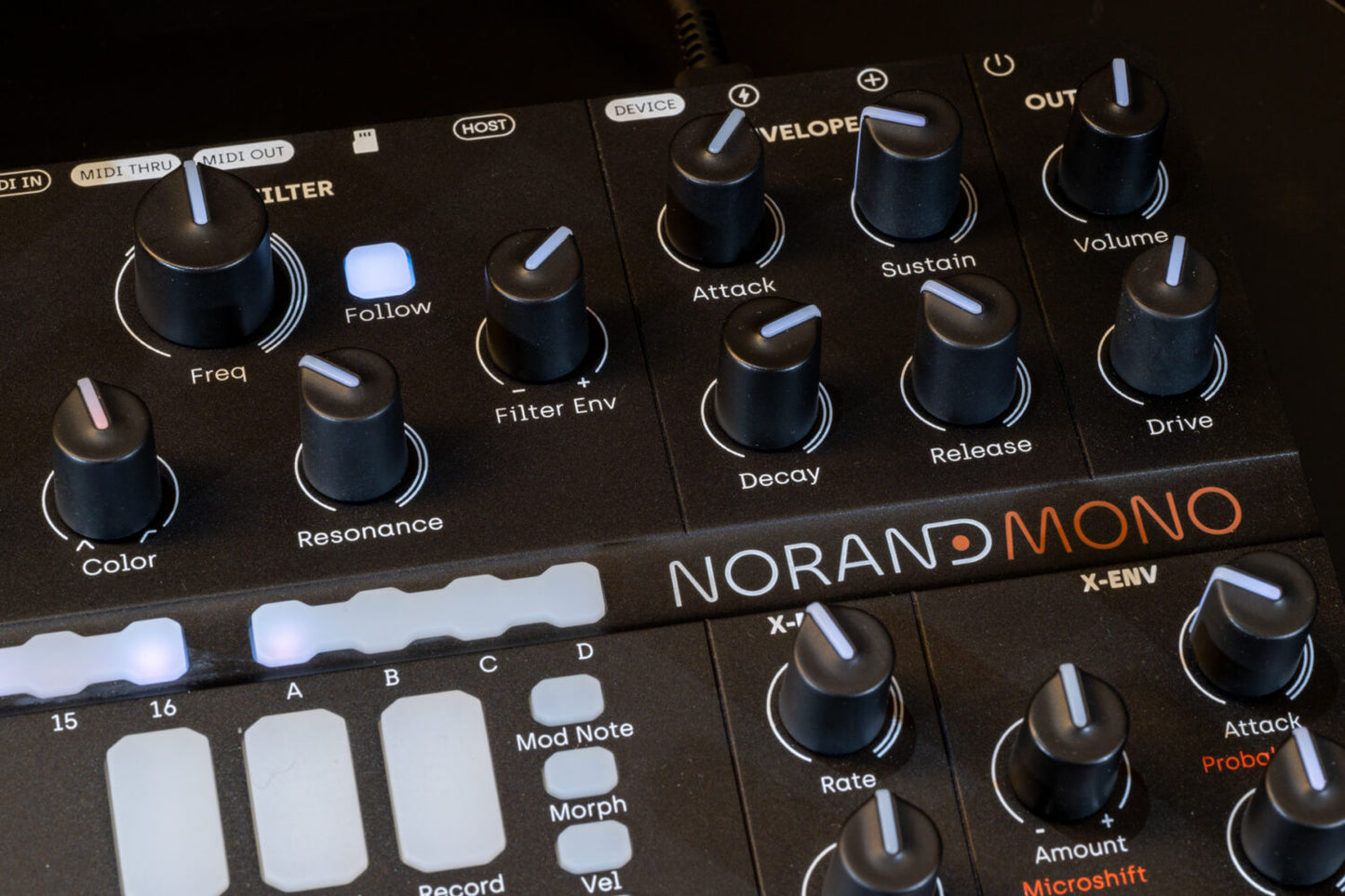Norand Mono Mk2 Analogue Desktop Synthesizer