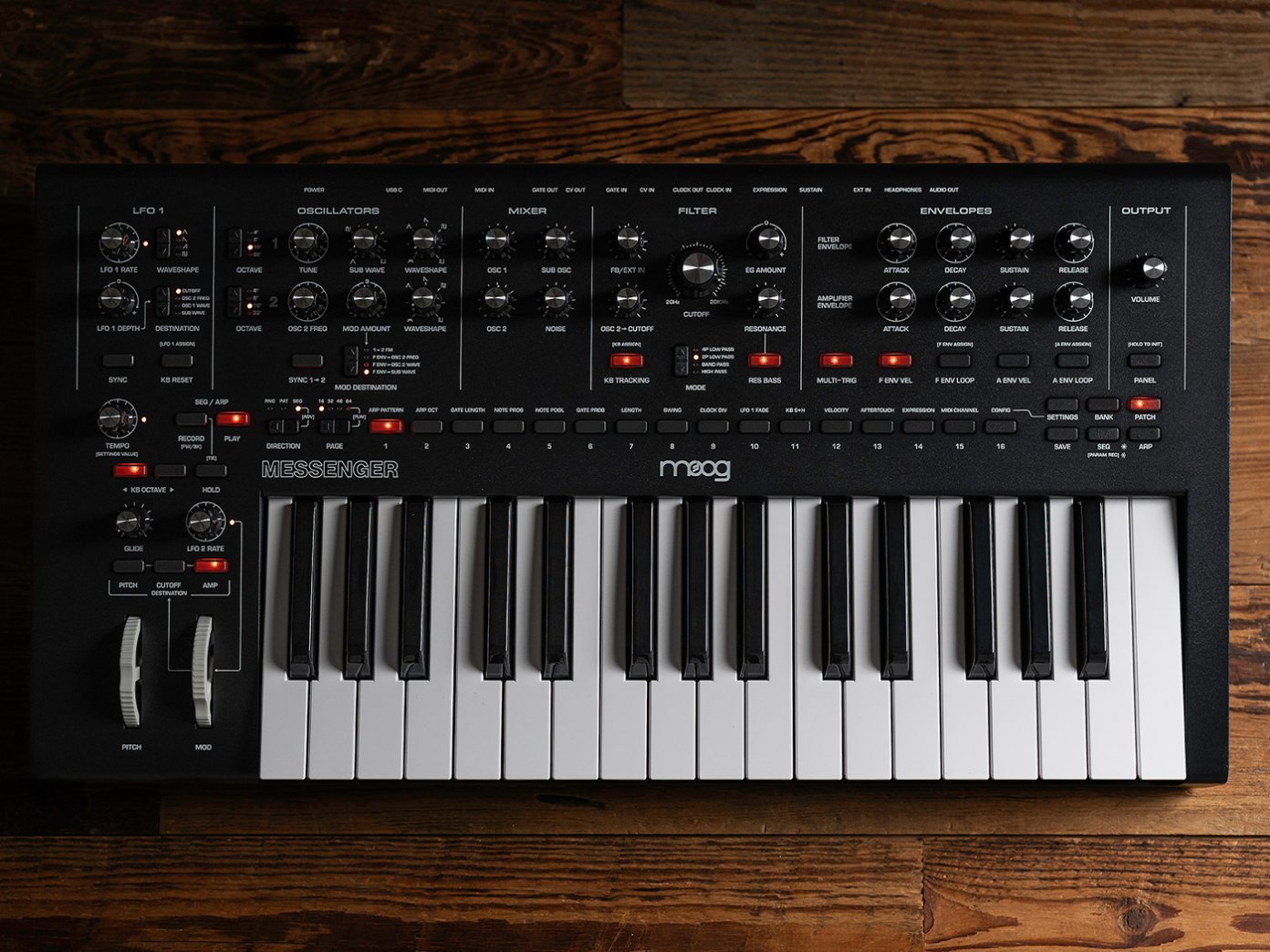 Moog Messenger Monophonic Analogue Synthesizer